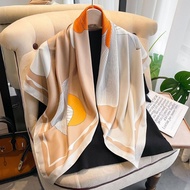 Square Silk Scarf 90x90cm - Towel 90x90 Bandana - Square Towel 90x90cm Turban Beautiful Bikini