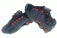 Sepatu Running/Jogging Nike Shox NZ Women Abu2 HitamMerah