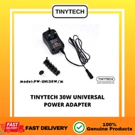 TINYTECH 30W UNIVERSAL POWER ADAPTER (PW-UNI30W/M)