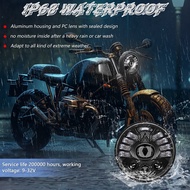 (RSDF) 5.75 Inch LED Headlight forHarley Sportster Dyna Low Rider Street Bob Iron 883 Accessories