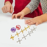 [tenlzsp0bc] Jacks Game with Ball Fun Board Games for Kids for Family Game Night Stocking Stuffers E