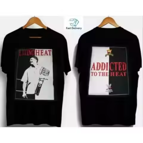 Double sides Eddie Guerrero Latino Heat T Shirt size S-5XL