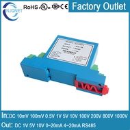 DC voltage transducer QNHV3 In 10mV 50mV 100mV 0.5V 1V 10V 200V 500V 1000V 2000V Out 5V 10V 0~20mA 4