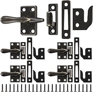 Hicarer Window Sash Lock 1-7/8 Inch Casement Window Lock Latch Replacement for Home Casement Windows