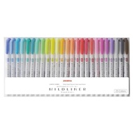 Zebra Highlighter Mile Liner 25-Color Set WKT7-25C【Direct from japan】