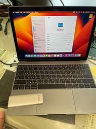 #167電腦#Apple MacBook A1534 (2015年) 筆電 內建SSD無法辨識 測試機 外接使用