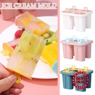 Silicone Ice Cream Popsicle Mold With Handle Ice Cream Mold Summer Ice Cream Maker Ice Cube T8D3