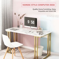 Computer Desktop table Computer Desk Modern Nordic Computer Desktop Make up Table