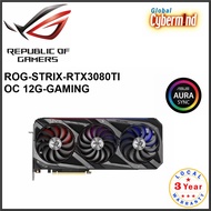 ASUS ROG Strix GeForce RTX™ 3080 Ti OC Edition 12GB GDDR6X buffed-up design with chart-topping thermal performance. (Brought to you by Global Cybermind)