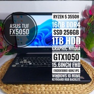 asus tuf fx505dd ryzen 5 3550h 15,6" fhd 120hz