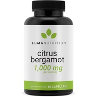 Luma Nutrition Citrus Bergamot 1000mg - Citrus Bergamot Supplement - Made in The USA - Veteran Owned
