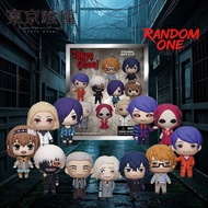 1PC Hộp bí ẩn Túi kẹp được cấp phép chính thức Móc khóa nhân vật hoạt hình 3D Kaneki Touka Aogiri Hi