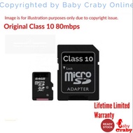Kad Mikro / Original Class10 Class 10 Micro SD UHS1 (16GB/32GB/64GB/128GB) Lifetime Limited Warranty