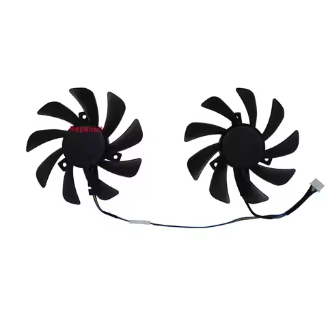 Graphics Cards Cooling,GPU Video Card Fan,For POWERCOLOR RX 6500XT 6600 6600XT 5700XT 6700 6700XT Fi