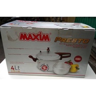 Maxim Presto 4L Pressure Cooker Best Product Guaranteed Automatic Pressure Presto