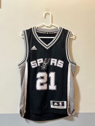 NBA Adidas Spurs 球衣Tim Duncan（二手）