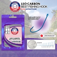 Mata Kail Leo Carbon F-932 Akitakitsune Berlubang Untuk Mancing Ikan Kecil Wader dan Ikan Sungai