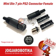 Mini Din 7 pin PS2 Connector Female