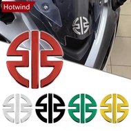 HOTWIND 2Pcs 3D Motorcycle Stickers Fairing Decals Emblem Badge Tank Logos For Kawasaki NINJA H2R Z1