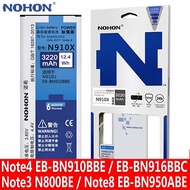 NOHON Battery For Samsung Galaxy Note 3 4 8 Note8 N9500 Note4 N9100 N910X Note3 NFC N9000 Original R