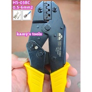 Cos fasen hs-03bc press pliers 0.5-6mm2 roll press pliers 9 inches long 230mm (cos press pliers, cos