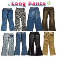 Long Pants Y2k Grungecore Gyaru Denim Vintage Women's Long Pants