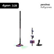 Dyson PencilVac Fluffycones Vacuum Cleaner | Slimmest, Moves in all directions for smooth cleaning