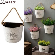 WONDER Flower Pot Garden Supplies Flower Holder Iron Wall Mounted