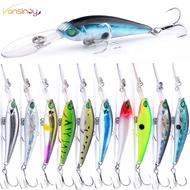 Umpan Sebarau Peacock Killer 9cm/6g Minnow Lure Long Shot Full Water Fishing Lures Hard Baits