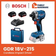 BOSCH GDR 18V-215 18V Cordless Impact Driver Screwdriver Drill Battery Driver GDR180 GDR 180 GDR18V2