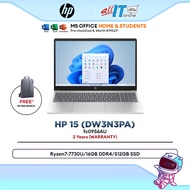 HP 15-fc0956AU (DW3N3PA) Laptop Ryzen7-7730U/16GB DDR4/512GB SSD/14"FHD