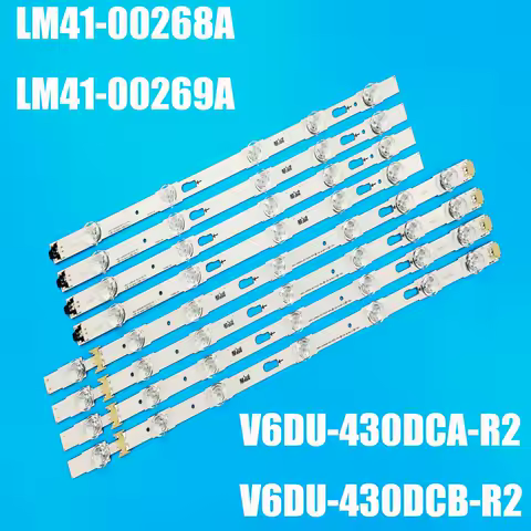 LED Strip For S_KU6K_43_FL30_L7 R5 V6DU-430DCA-R2 V6DU-430DCB-R2 LM41-00268A 00269A UA43KU6000 UA43K
