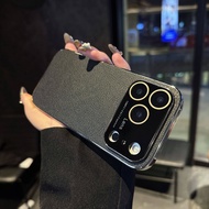 Lớn da cửa sổ cho iPhone 16 17 Pro Max trường hợp iPhone 17 Ốp bảo vệ không khí