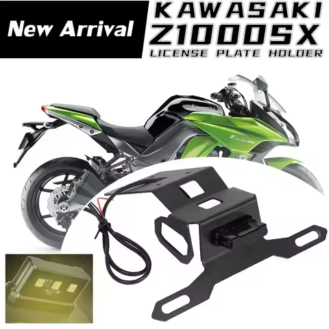 Motorcycle Parts License Plate Holder Tail Tidy For Kawasaki Z1000SX Ninja 1000SX 2020 2021 2022 Z10