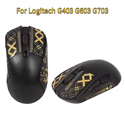 Anti Slip Mouse Grip Tape For Logitech G403 G603 G703 with Cleaning Cotton