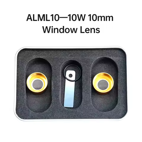 Algolaser 2PCS ALML10 10W 10mm Window Lens Laser Head Replacement for DIY KIT DIY KIT MINI 10W/ Alph