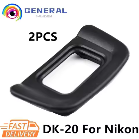 2x Eyecup DK-20 Eye Cup piece Eyepiece Finder Diopter Viewfinder Silicone Rubber Frame for Nikon SLR