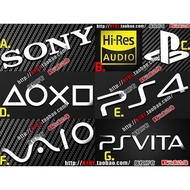 New Style SONY PS4 PS3 LOGO Mobile Phone Sticker Anti-Radiation Game Console Lover Metal