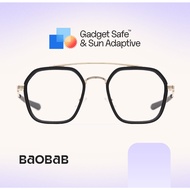Baobab Eyewear | RONSON Gadget Safe Sun Adaptive Glasses | Anti Radiation Photochromic Men & Women