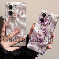 HP Casing Warehouse Oppo A5Xhp Oppo A5/ / oppo A5i Pro 4G 5G Case Procamera Flower Motif and Decorat