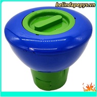 【New】7 Inch Swimming Pool Float Chlorine/Bromine Tablet Dispenser for Pools, Spas, Hot Tubs and Foun