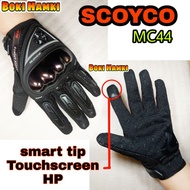 Scoyco MC44 ORIGINAL riding touring biker gloves adventure apparels safety riding full fingers glove