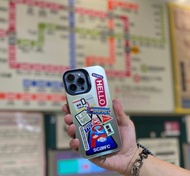 SCANFC 原創-NFC手機殼-時尚銀色電鍍膜(日本旅)