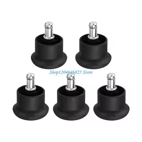 Furniture Accessory Office Chair Caster Stopper Quick Installation Replacement Fixed Stationary Cast