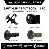 1 PC Body Clip Bolt Yamaha Matic Bebek Mio Sporty Smile M3 ZS 5 TL Soul GT 115 125 X Ride Jupiter MX