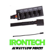 1 To 5 4-Pin Molex TX4 PWM CPU Cooling Cooler Fan Splitter Cable