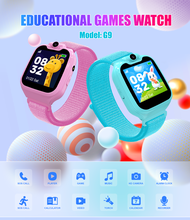 G9 2G Kids Smart Phone Watch Children Smartwatch Alarm Clock 16 Puzzle Games Camera Music Video Player Torch Calculator with Nylon Strap Girls Boys Gifts