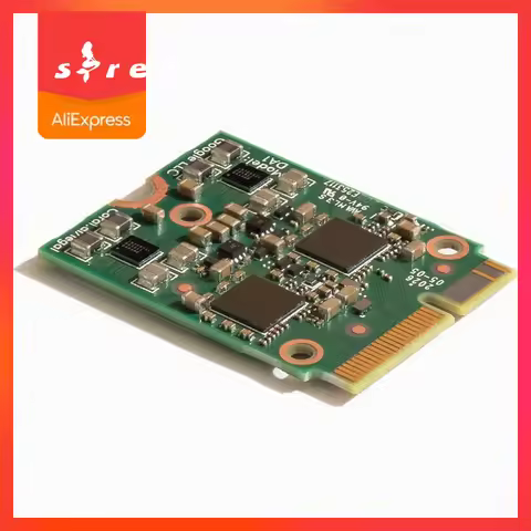 Google TPU Coral M.2 Accelerator with Dual Edge 8TOPS total peak Module G650-06076-01 With Adapter P