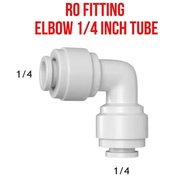 SIKU HOJI Fitting Connector Elbow Elbow Water Membrane RO Hose 1/ 4 inch Quick Connect 90 Degree Elb