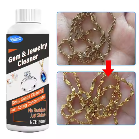 2026 NEW Jewellery Cleaning Solution Fluid for Ultrasonic Machine Cleaner Use Liquid To Clean Gold S